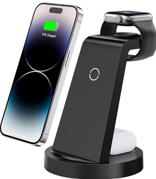 3 in 1 charging station for iPhone, Airpods, and Apple watches